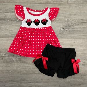 NWT Minnie Short Set